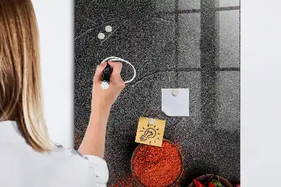 Mald paprika magnetisk skrivtavla
