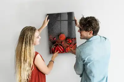 Mald paprika magnetisk skrivtavla
