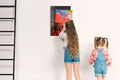 Mald paprika magnetisk skrivtavla