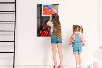 Mald paprika magnetisk skrivtavla