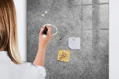 Magnetisk rittavla i betongutförande