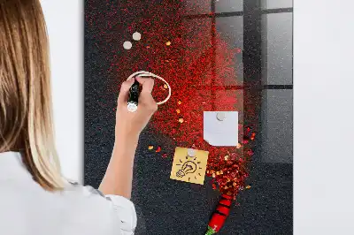 Magnetisk rittavla paprikapulver