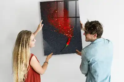 Magnetisk rittavla paprikapulver