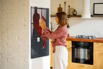 Magnetisk rittavla paprikapulver