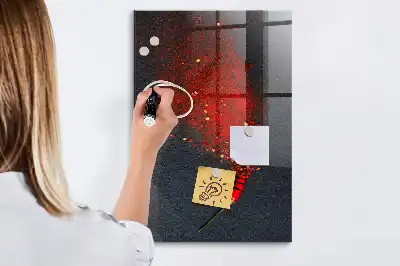 Magnetisk rittavla paprikapulver