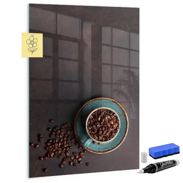 Magnetisk rittavla kaffebönor