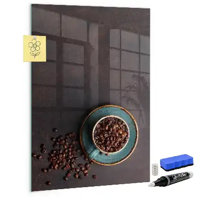 Magnetisk rittavla kaffebönor