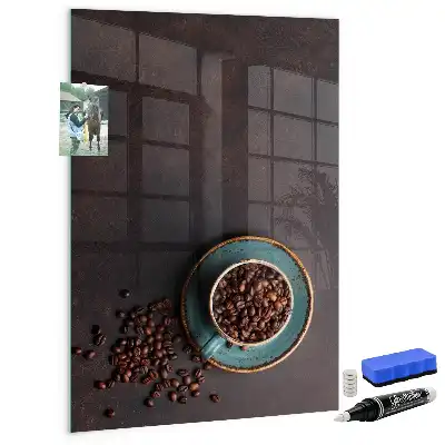 Magnetisk rittavla kaffebönor