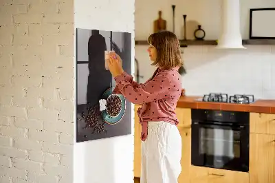 Magnetisk rittavla kaffebönor