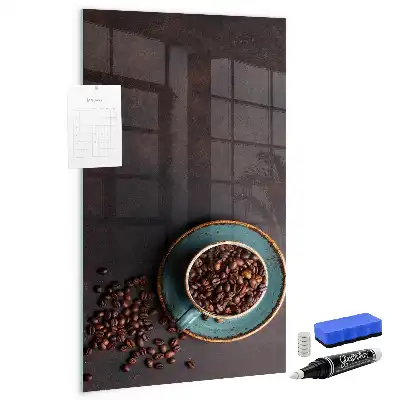 Magnetisk rittavla kaffebönor
