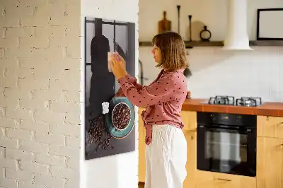 Magnetisk rittavla kaffebönor