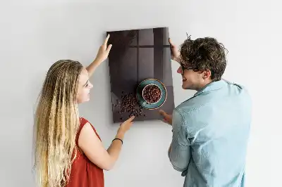 Magnetisk rittavla kaffebönor
