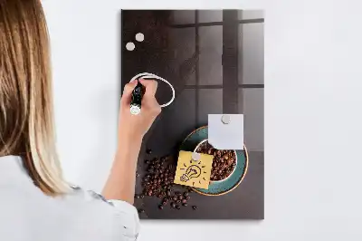 Magnetisk rittavla kaffebönor