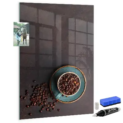 Magnetisk rittavla kaffebönor