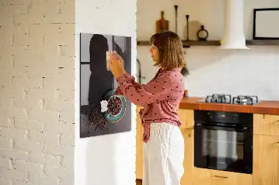 Magnetisk rittavla kaffebönor
