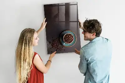 Magnetisk rittavla kaffebönor