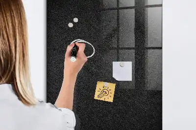 Magnetisk skrivtavla i färgen mörk klippa