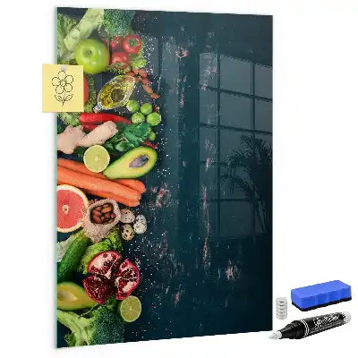 Magnetisk rittavla veganskt bord