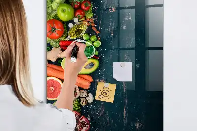 Magnetisk rittavla veganskt bord