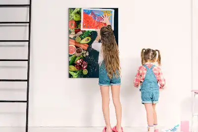 Magnetisk rittavla veganskt bord
