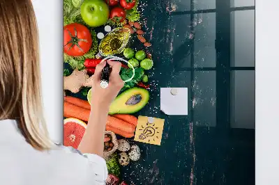 Magnetisk rittavla veganskt bord