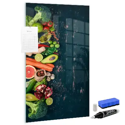 Magnetisk rittavla veganskt bord