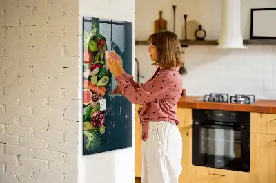 Magnetisk rittavla veganskt bord