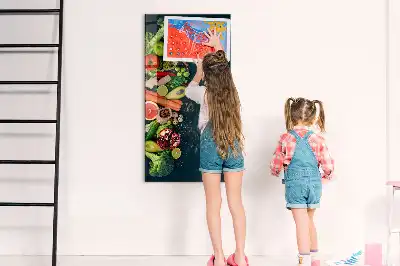 Magnetisk rittavla veganskt bord