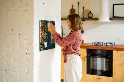 Magnetisk rittavla veganskt bord