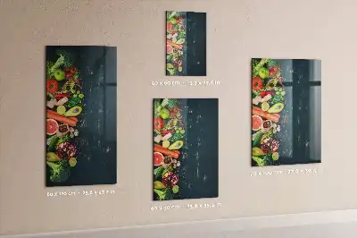 Magnetisk rittavla veganskt bord