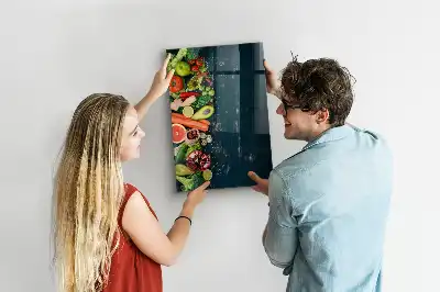 Magnetisk rittavla veganskt bord