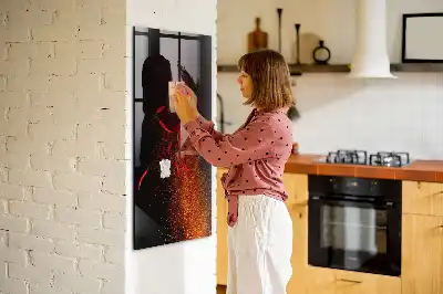 Magnetisk skrivtavla stark chili