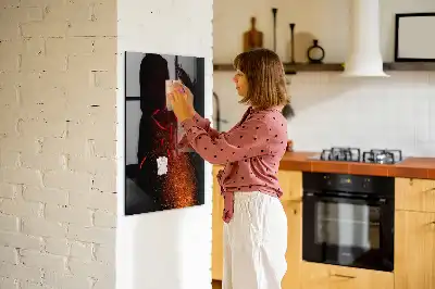 Magnetisk skrivtavla stark chili