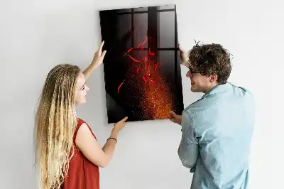 Magnetisk skrivtavla stark chili