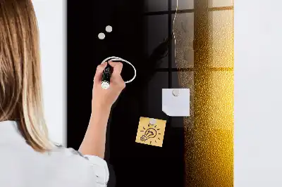 Magnetisk skrivtavla mörkt öl