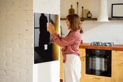 Magnetisk skrivtavla mörkt öl