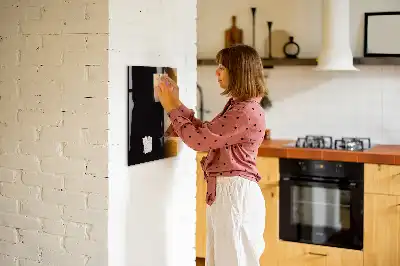 Magnetisk skrivtavla mörkt öl