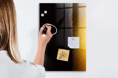 Magnetisk skrivtavla mörkt öl