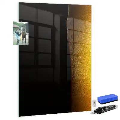 Magnetisk skrivtavla mörkt öl