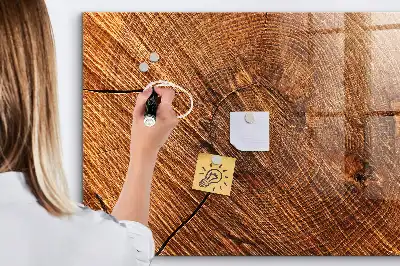 Magnetisk rittavla i dekorativt trä