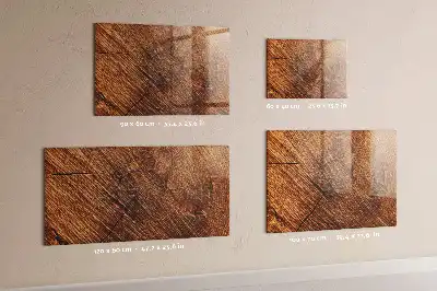 Magnetisk rittavla i dekorativt trä