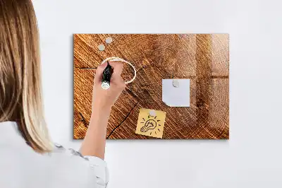 Magnetisk rittavla i dekorativt trä