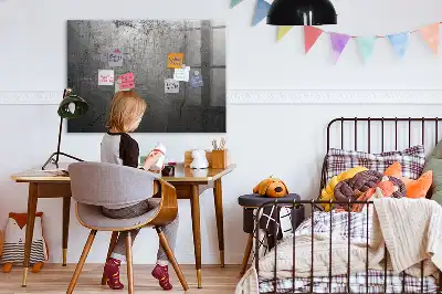 Magnetisk rittavla för metallvägg