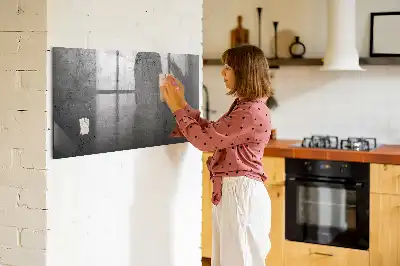 Magnetisk rittavla för metallvägg