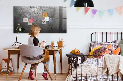 Magnetisk rittavla för metallvägg