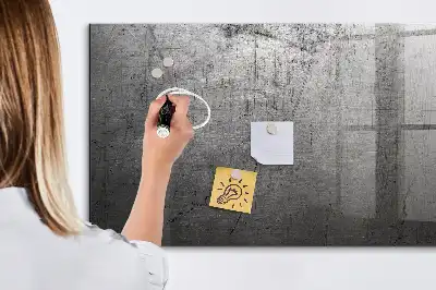 Magnetisk rittavla för metallvägg