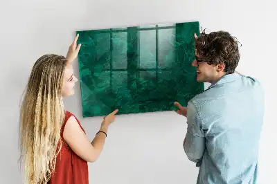 Magnetisk rittavla Smaragdvägg