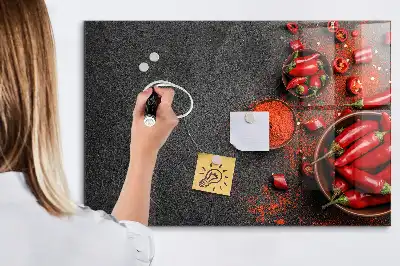 Magnetisk rittavla röd