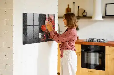 Magnetisk rittavla röd