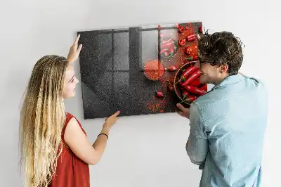 Magnetisk rittavla röd